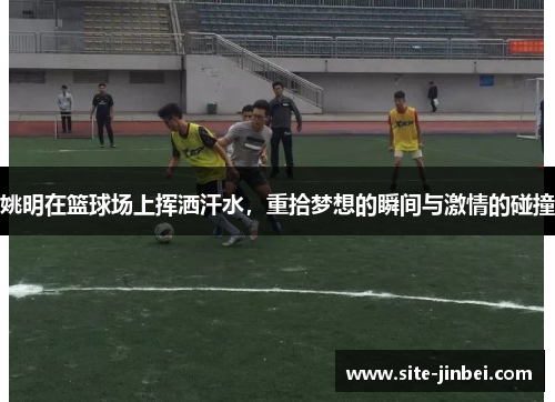 姚明在篮球场上挥洒汗水，重拾梦想的瞬间与激情的碰撞